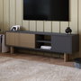 Hanah Home Soporte para TV Ravello - Roble cálido, Antracita